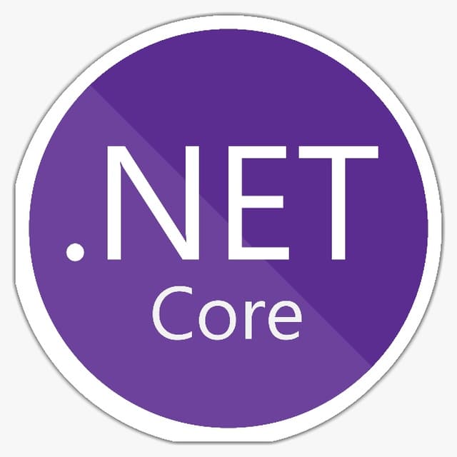 Dot Net Core Sticker