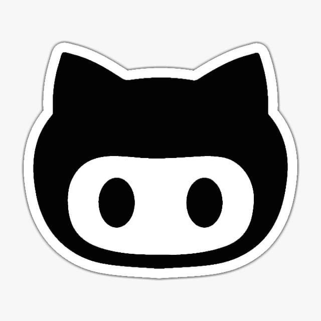 Github Head Sticker